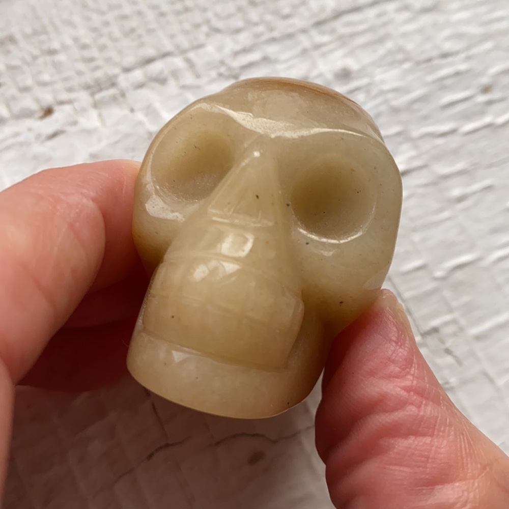 Jade skull 💀 - Picture 2 of 3
